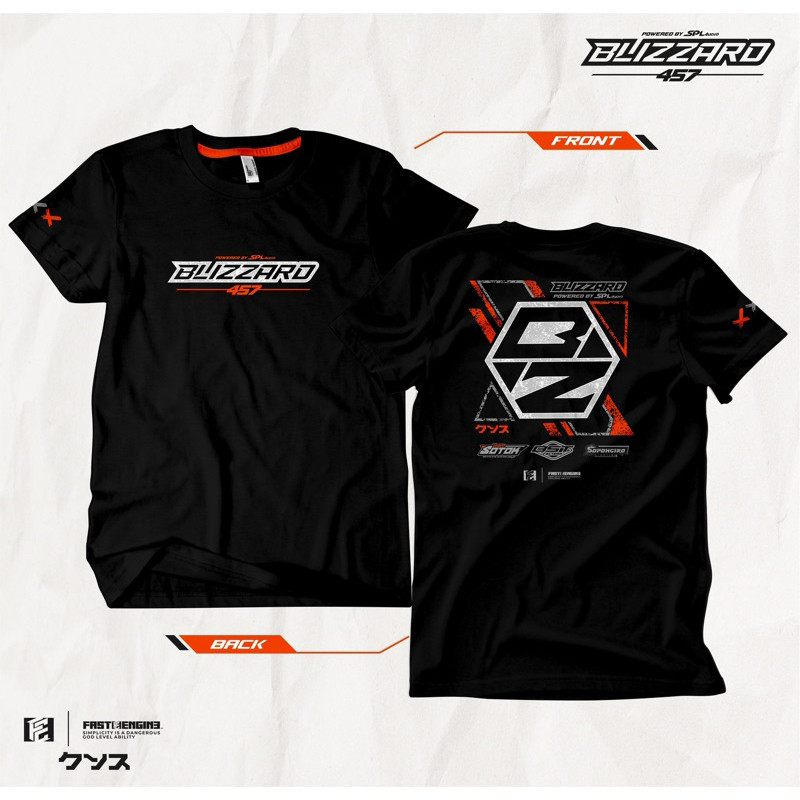 T-Shirt (Kaos) Blizzard Audio DC2