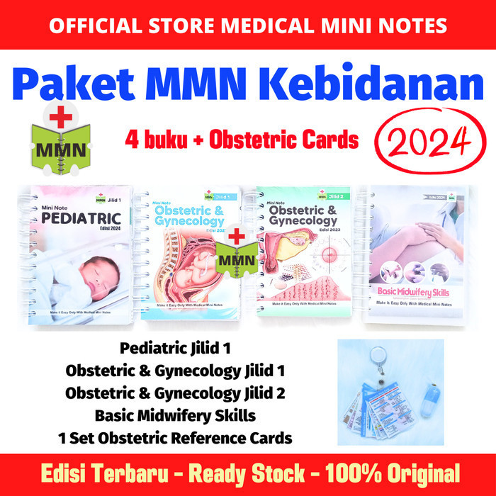 PROMO ~ Paket Kebidanan - 1 Set 4 buku