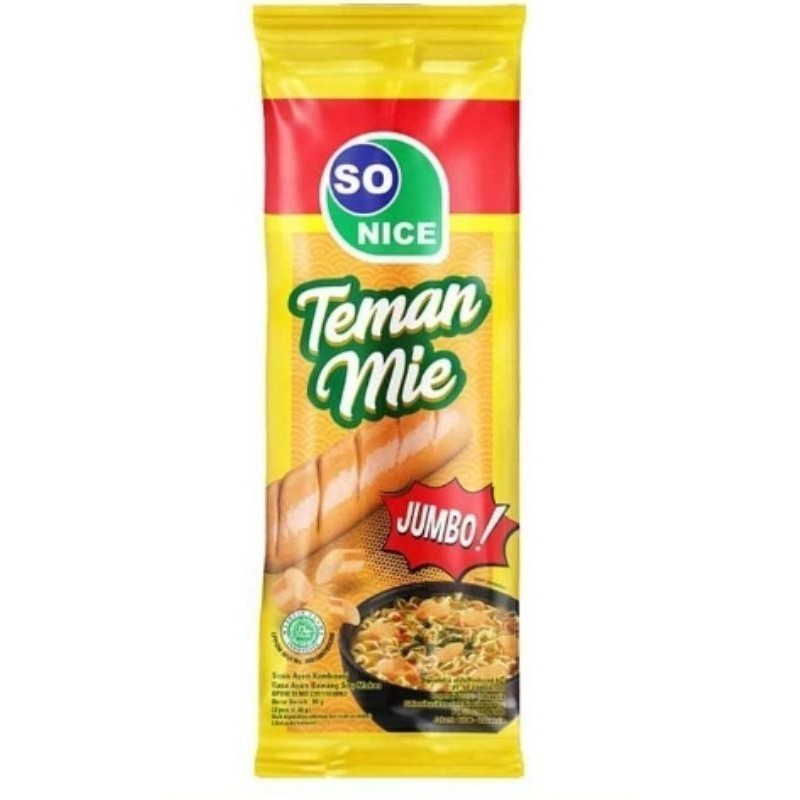 

BNS - SOSIS SO NICE TEMAN MIE SIAP MAKAN RASA AYAM BAWANG