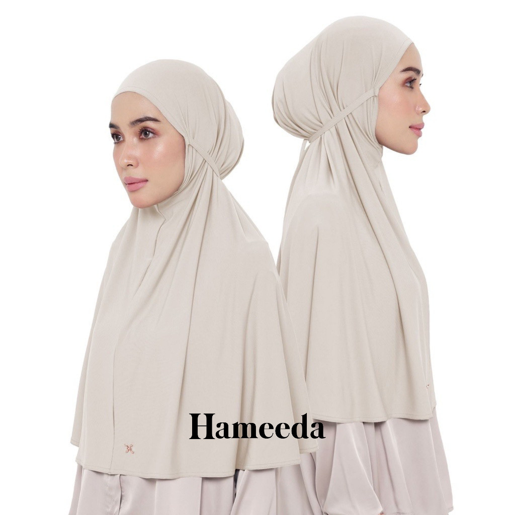 Terlaris ~Hameeda - Amara Instant Hijab | Bergo Jersey Hijab  Kekinian Hijab Terbaru Premium Hijab I