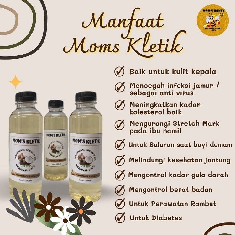 

Minyak Kletik Original Baik Untuk Kesehatan / 250ml Minyak Kelapa VCO