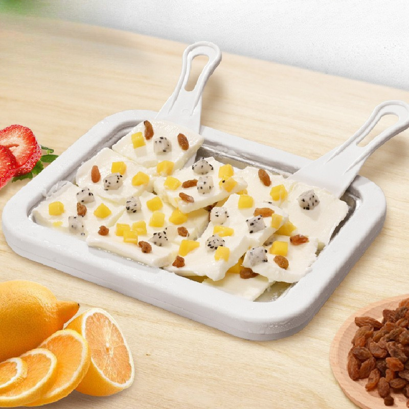 Mesin Yogurt Goreng Rumah Tangga Kecil Anak-anak Es Krim Mini Buatan Rumah Tangga Mesin Penggorengan