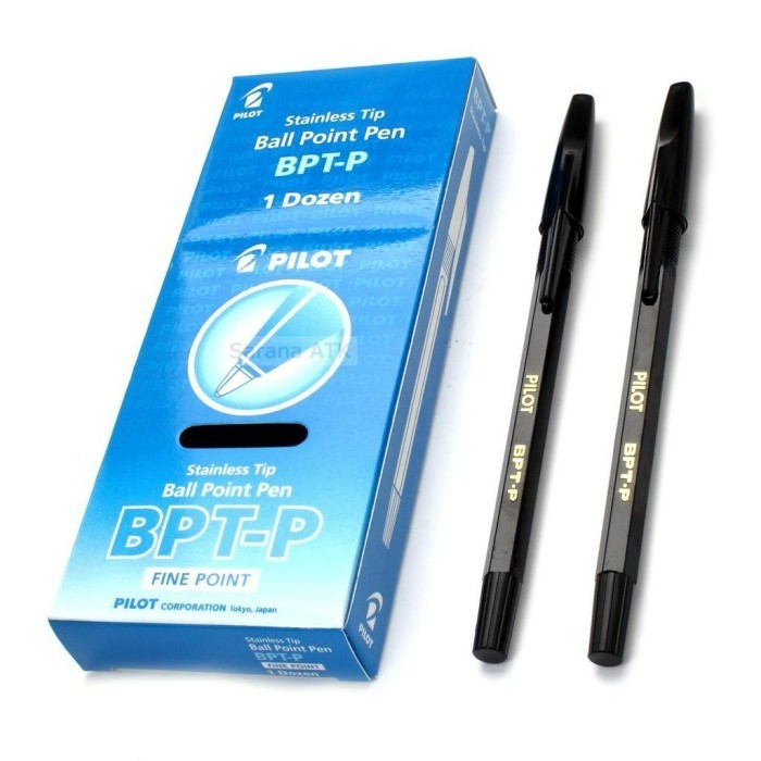 

PILOT - BPTP Pulpen Pena Ballpoint Pilot Warna Hitam - 12 Pcs