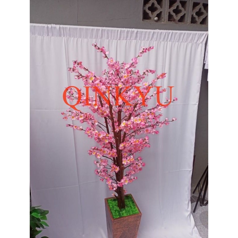 sakura Imlek 160cm- sakura plastik- pohon sakura- pohon hiasan imlek- pohon dekorasi