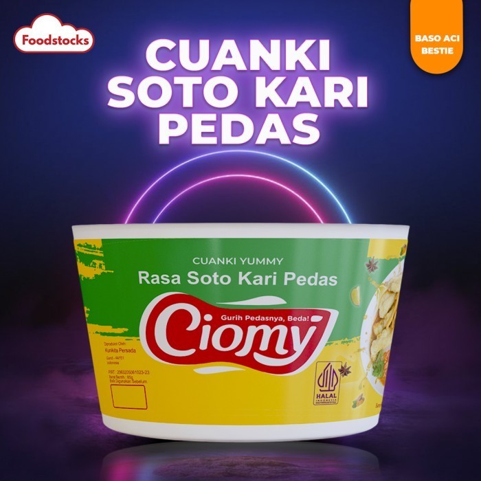 

TERMURAH Ciomy Cuanki Kari Ayam Pedas