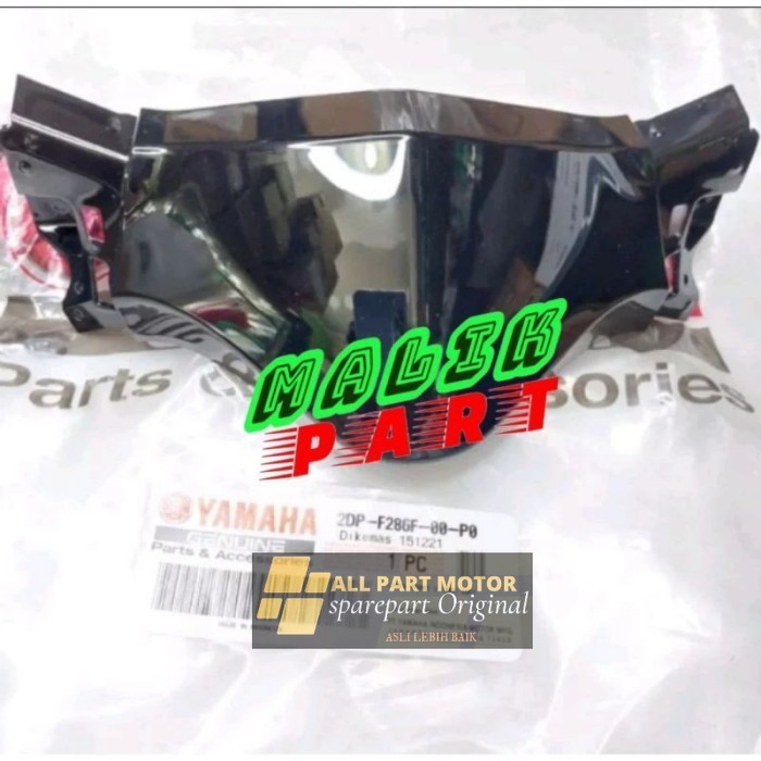 DAGU COVER LAMPU DEPAN NMAX 2015-2019 ORIGINAL YAMAHA - HITAM GLOSSY