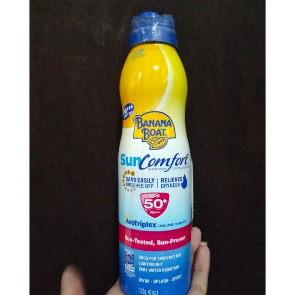 Banana boat sun comfort preloved