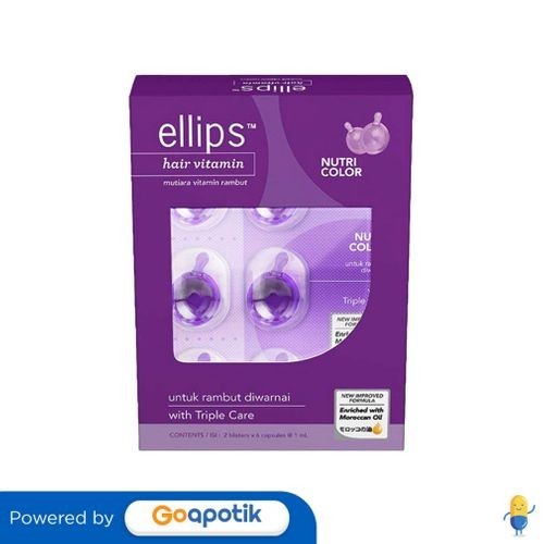 Ellips Hair Vitamin Nutri Color Box 2 Blister