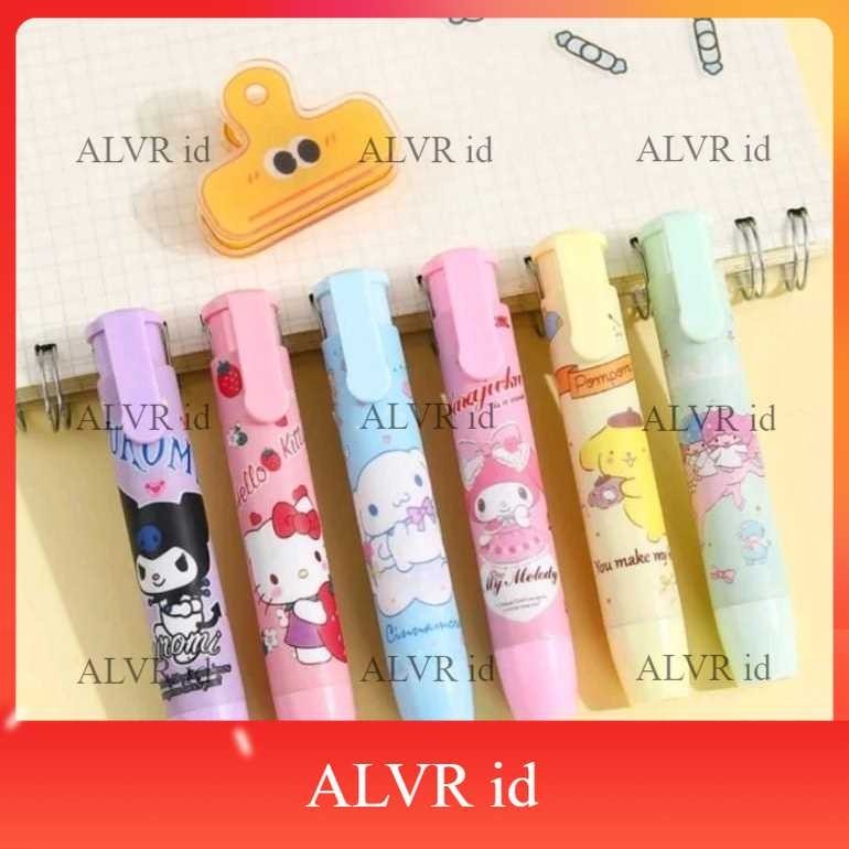 

ALVR id Penghapus Pensil Mekanik Motif Karakter Lucu / Mechanical Eraser