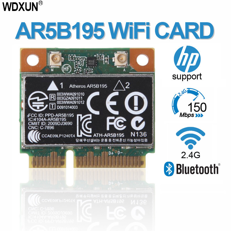 AR5B195 5B195 WiFi Bluetooth For HP 430 431 435 436 4530SCQ42CQ62 wireless network card AR5B195 5931