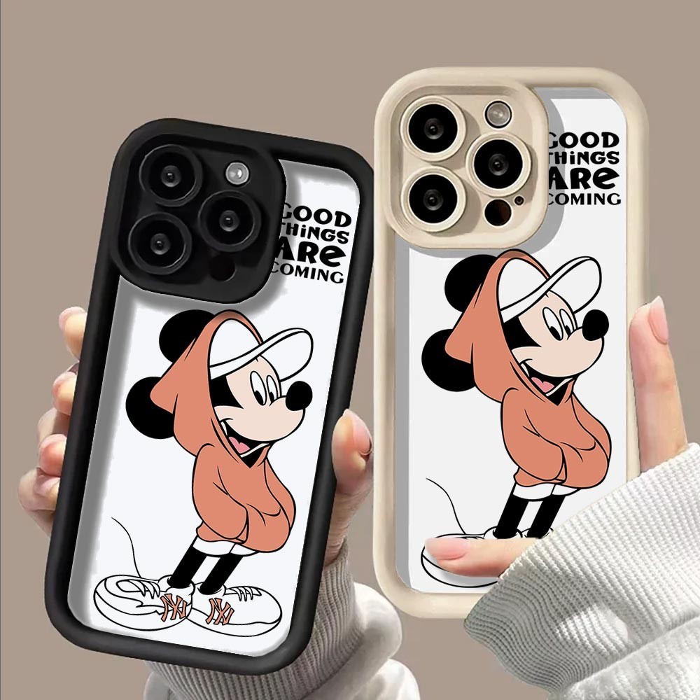 Softcase Samsung Galaxy A52 A52S 5G A32 A22 4G A12 M12 M22 Cartoon Mickey Phone Casing Soft Silicone