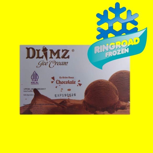 

DLIMZ ICE CREAM COKLAT 8 LITER - ES KRIM RASA COKLAT