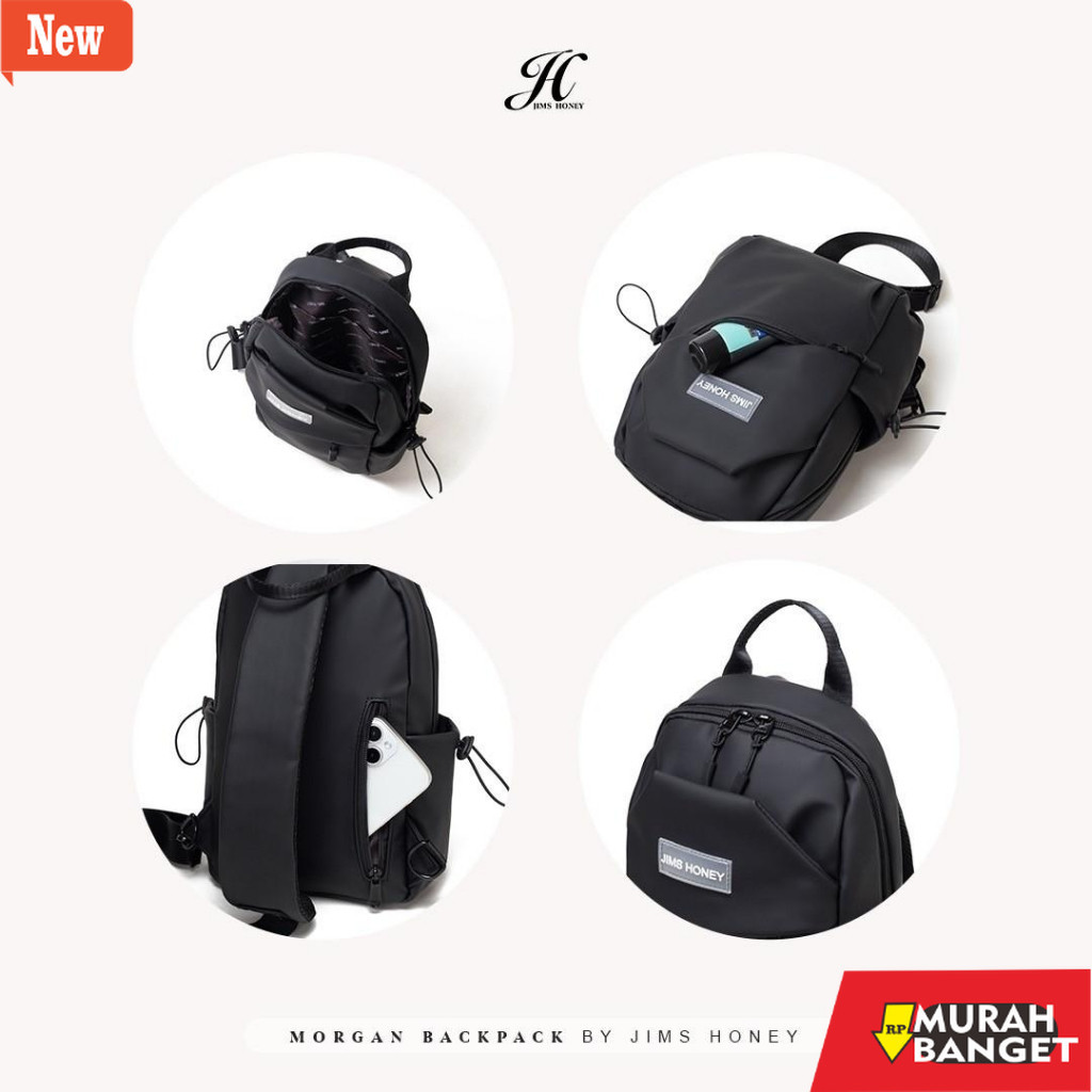 tas ransel wanita shopee JIMS HONEY TAS WANITA MORGAN BACKPACK