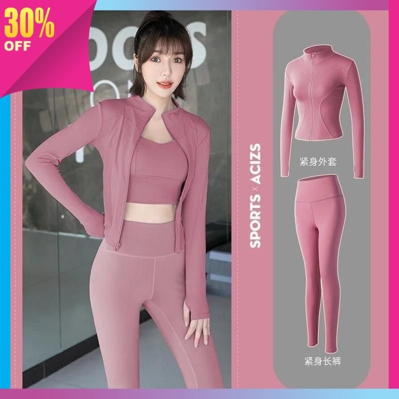 Pakaian Olahraga Murah Kekinian Keren Style Korea Terbaru / setelan olahraga wanita/set pakaian zumb