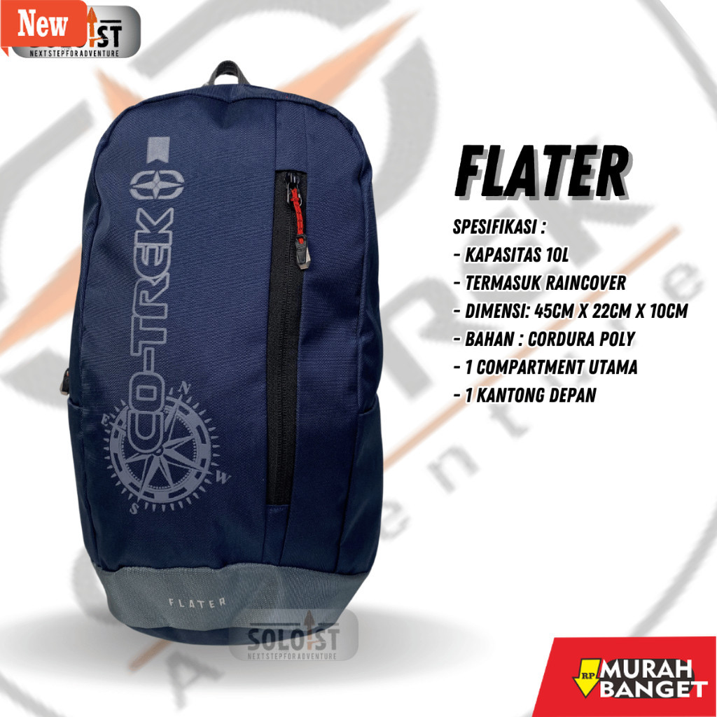tas ransel wanita shopee Tas Cotrek Flater / Tas Sekolah / Tas Ransel Murah / Tas Punggung Pria Wani