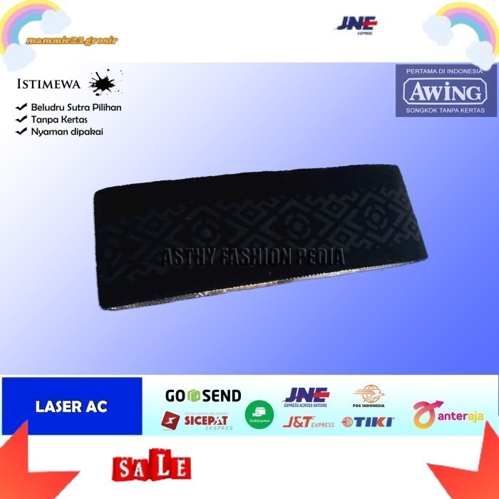 PROMO-Songkok Peci Awing Laser AC Tinggi 9 - No. 6