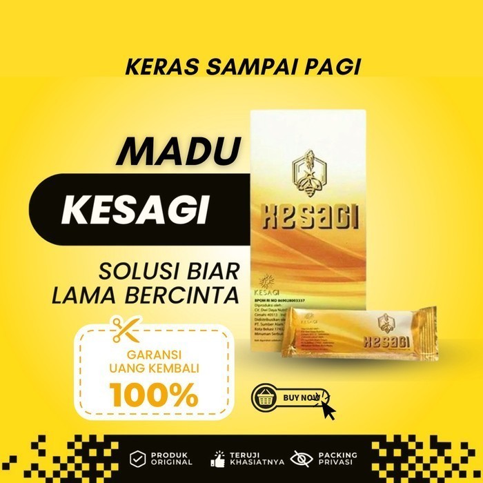 

KESAGI Madu Serbuk Rasa Jus Nanas Untuk Stamina Dan Vitalitas Pria - Bontot Herbal