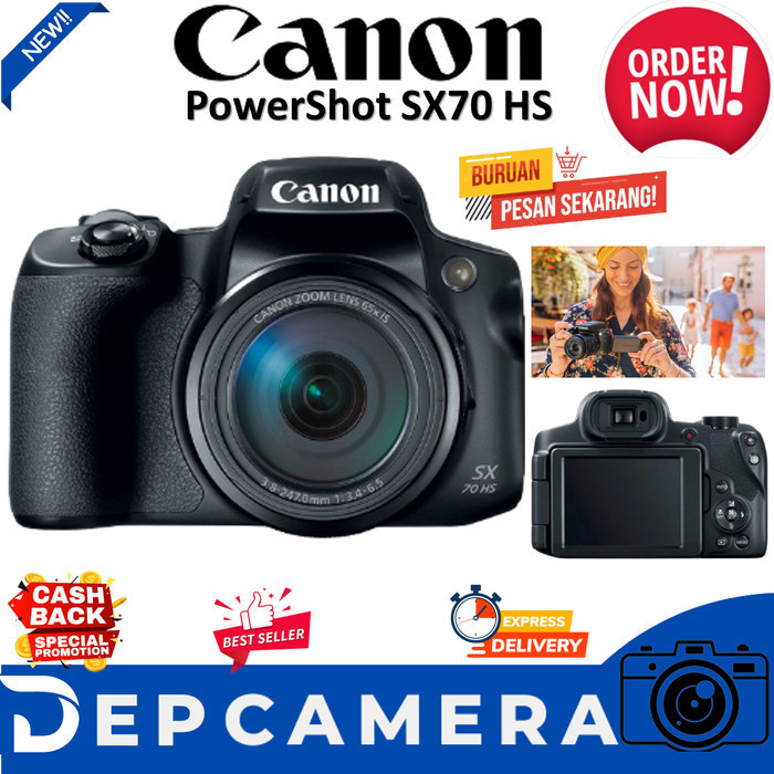 Canon PowerShot SX70 HS Digital Camera / SX70 /SX 70HS