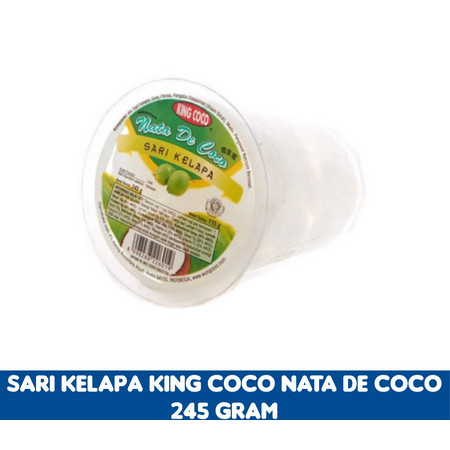 

[SR] Minuman Sari Kelapa King Coco nata De Coco 245 Gram