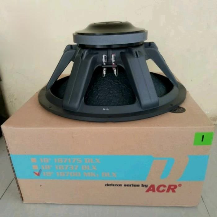 Speaker ACR Deluxe 18 Inch 18700 MK 1 DLX Component Speaker