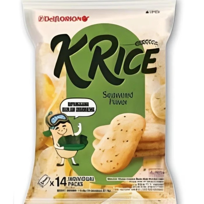 

TERMURAH Crackers K Rice Delfi Orion Krekers Beras K'Rice Krice