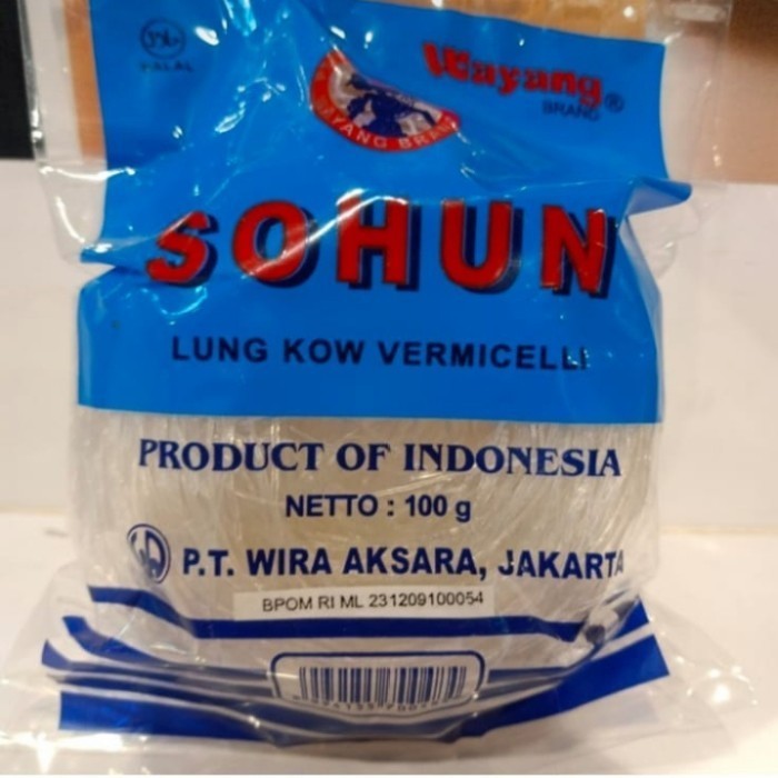 

wayang lung kow vermicelli sohun soun100gr glass noodle