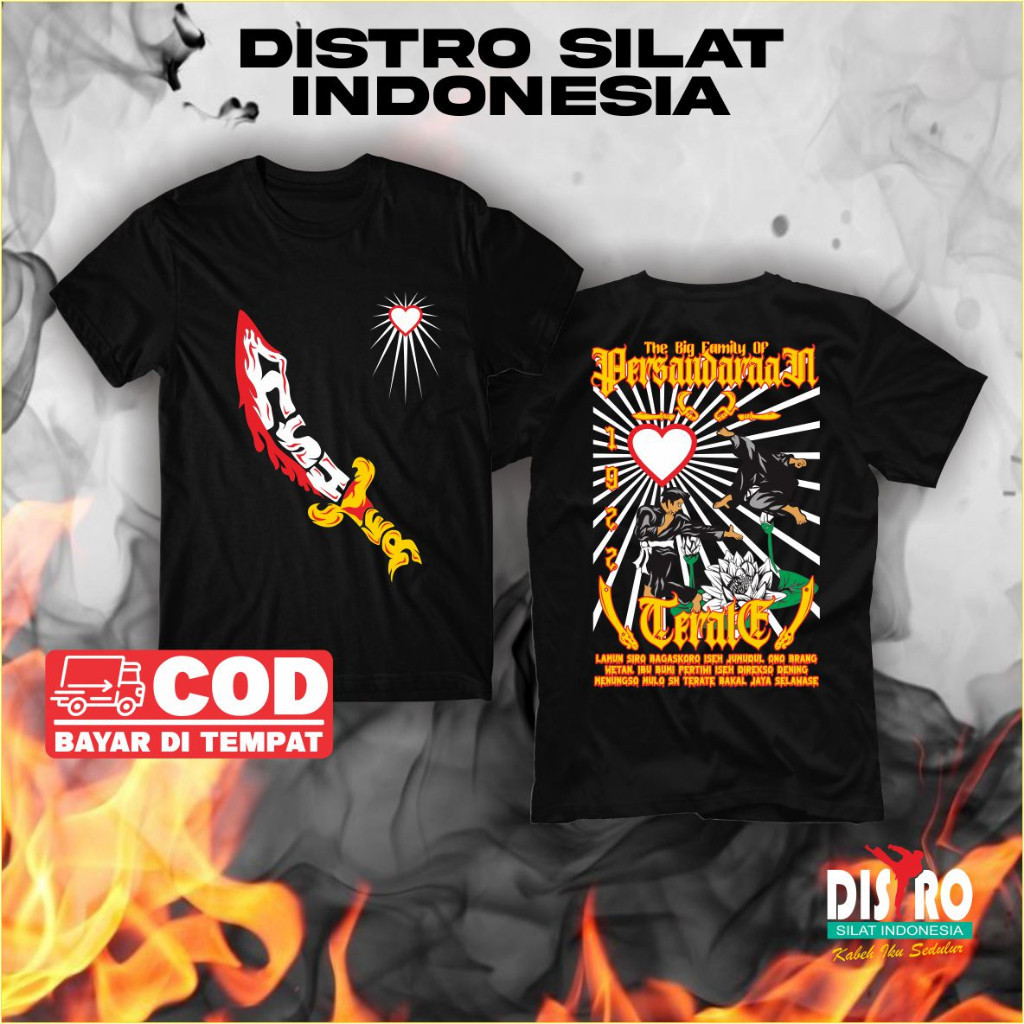 KAOS PSHT LAWASHAN 1922 TSHIR PSHT LAWAS BIG FAMILY TERATE 1922 | DISTRO SILAT INDONESIA
