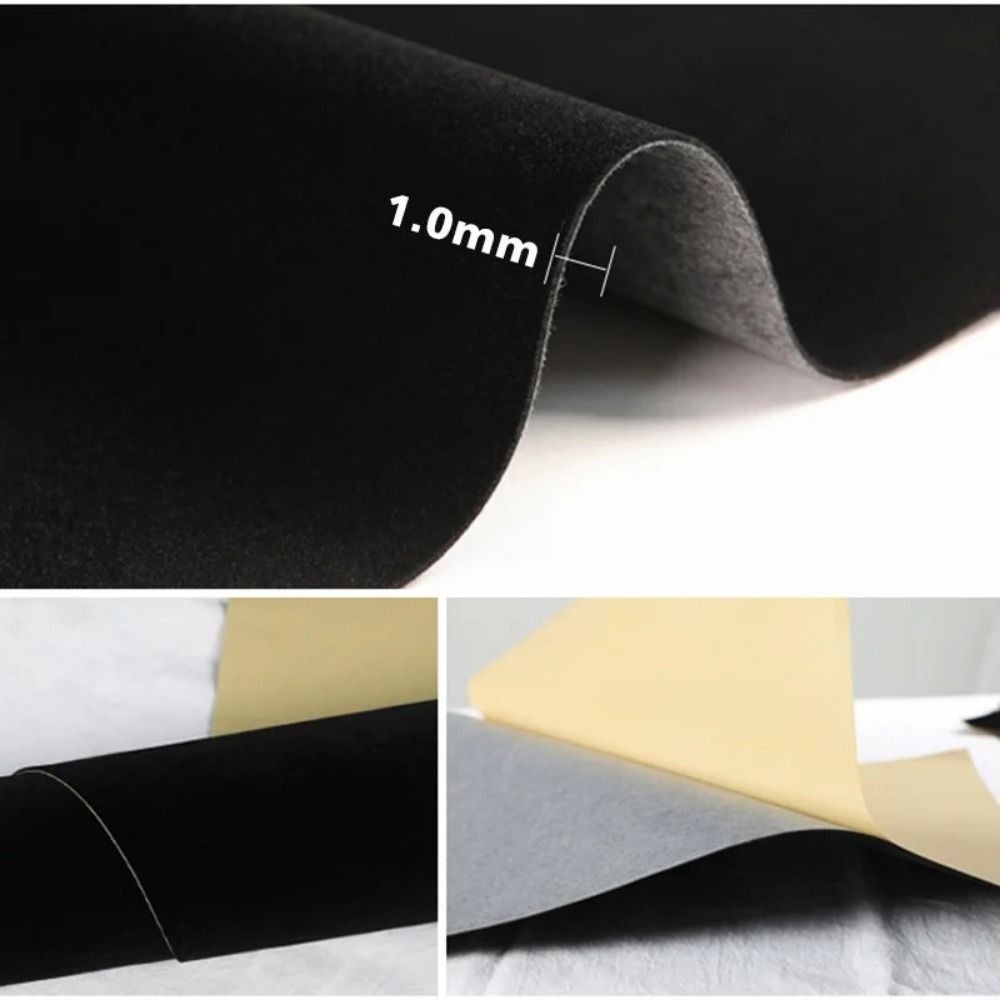 

10pcs/set Peel and Stick Velvet Self Adhesive Felt DIY Craft Handmade A4 Quilting Fabric Soft Sticky Back Sheet