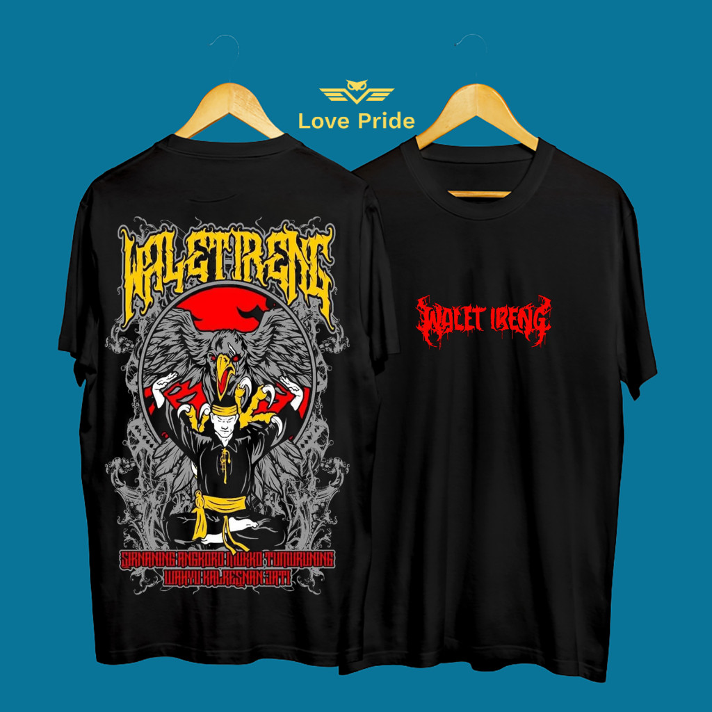 Kaos Tshirt Baju Distro PSHW Walet Ireng 1903 Pencak Silat Premium Terbaru