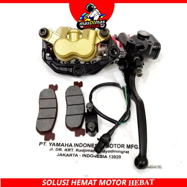 Kaliper + master rem set Yamaha fiz r, Jupiter z lama