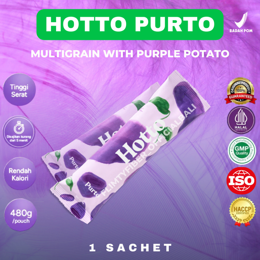 

Hotto Purto Multigrain with Purple Potato - 1 Sachet