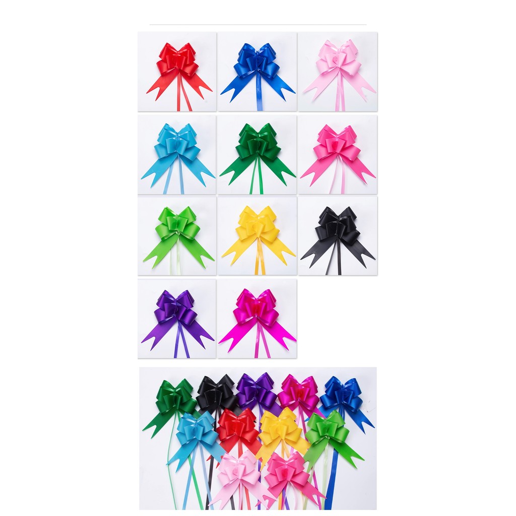 

(1pack) Pita Tarik Motif / Pita Serut INK isi 10pcs Dekorasi
