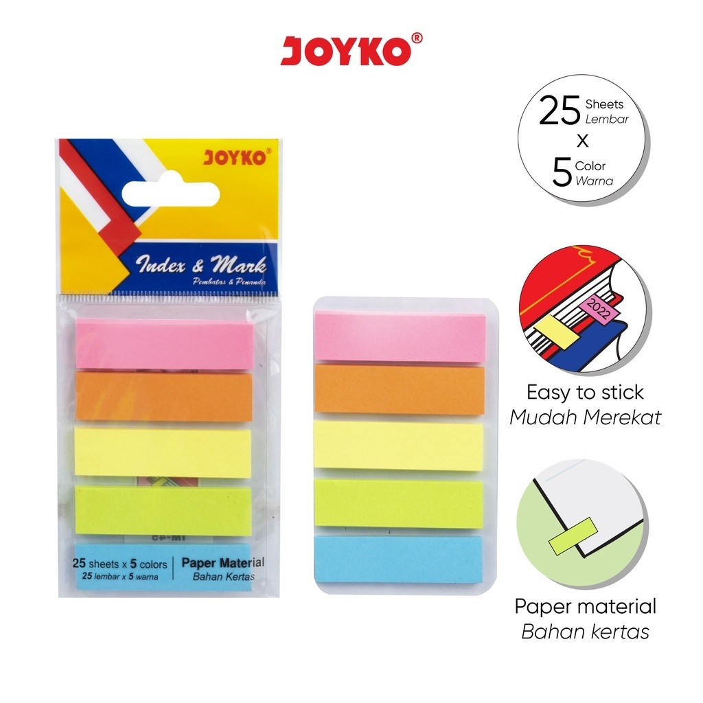 

SBW Index & Mark Penanda Pembatas Joyko IM-45 Kertas