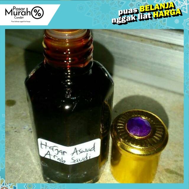 Original Hajar Aswad Original Arab Saudi | parfum Minyak wangi aroma Hajar Ashwad
