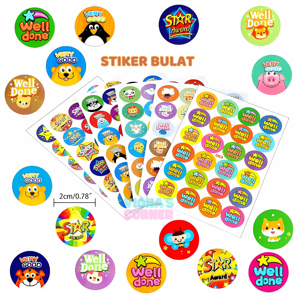 

Sticker Anak Anak Lucu Murah - Stiker Keren, Setiker Bintang Reward Tempel Unik Laki laki Perempuan