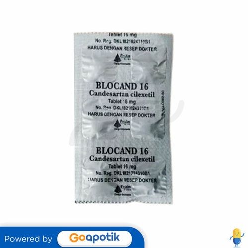 Blocand 16 Mg Strip 6 Tablet