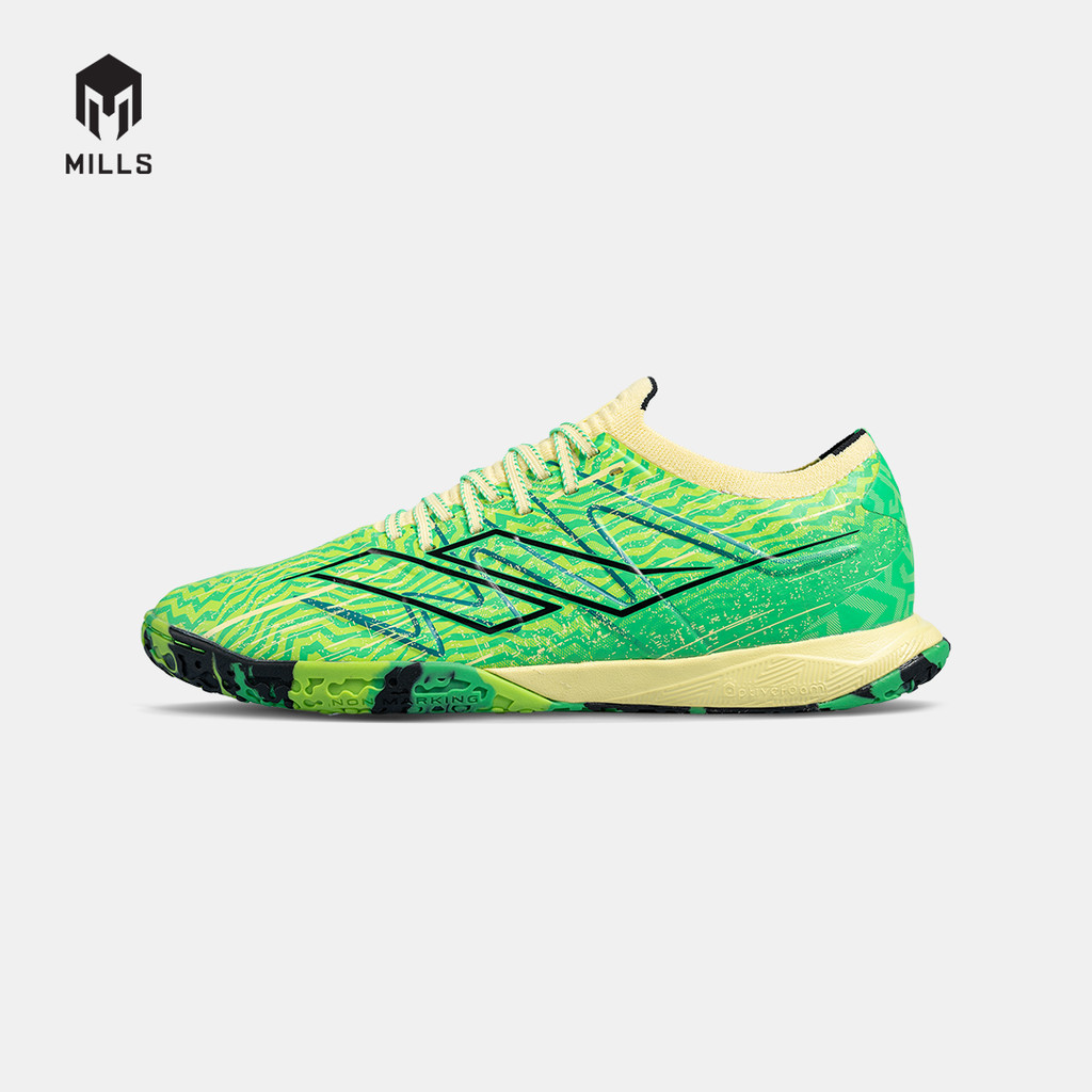 MILLS SEPATU FUTSAL XYCLOPS XTREME IN GREEN/CREAM/BLACK 9404101