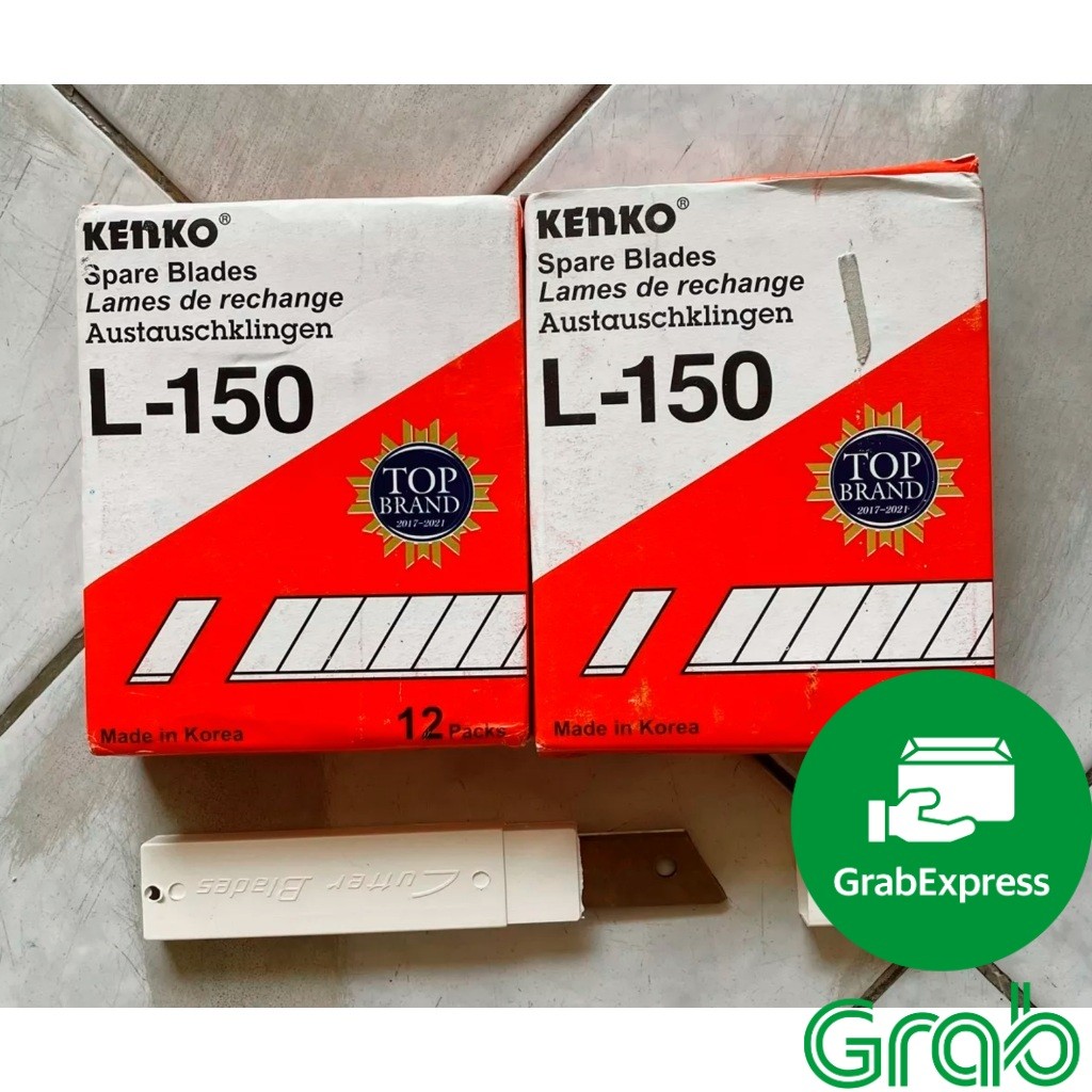 

Isi Cutter / Refill Cutter Kenko L-150 1 Pack (Isi 5 Mata Pisau) Isi Cutter Besar