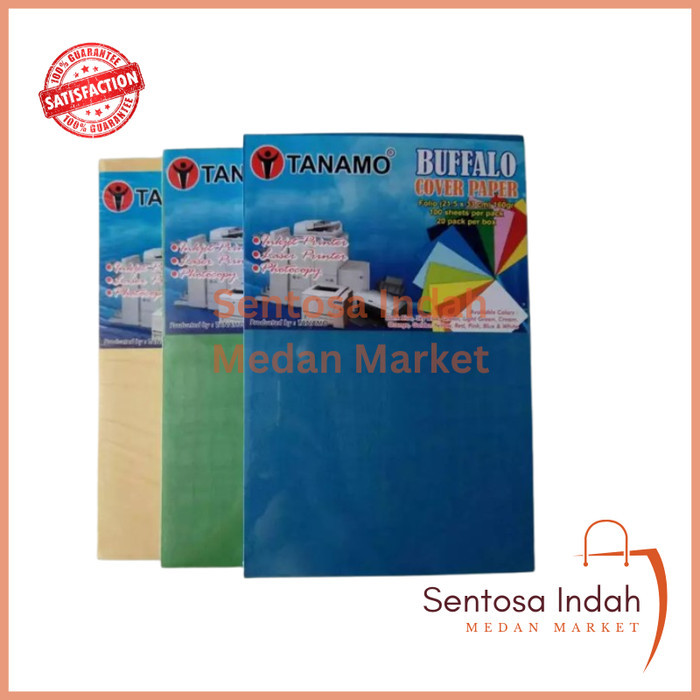 

Kertas Cover Jilid Buffalo Tanamo F4