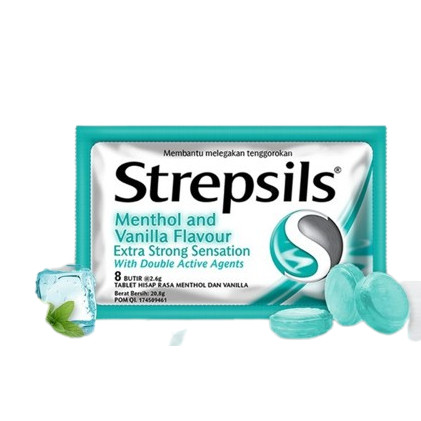 

Strepsils Extra Strong 8s - Permen Pelega Tenggorokan - Pharma Mart