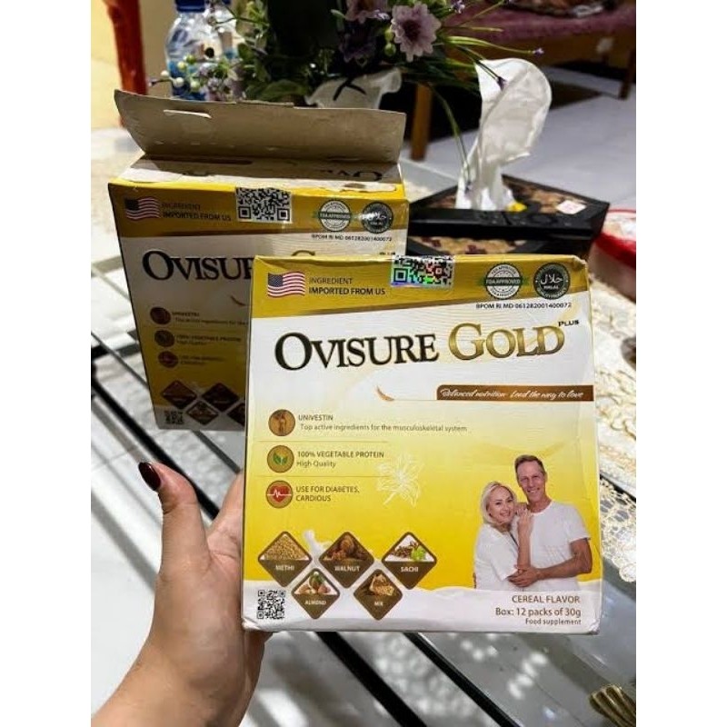 

OVISURE GOLD SUSU UNTUK KESEHATAN TULANG DAN SENDI 100% ORIGINAL
