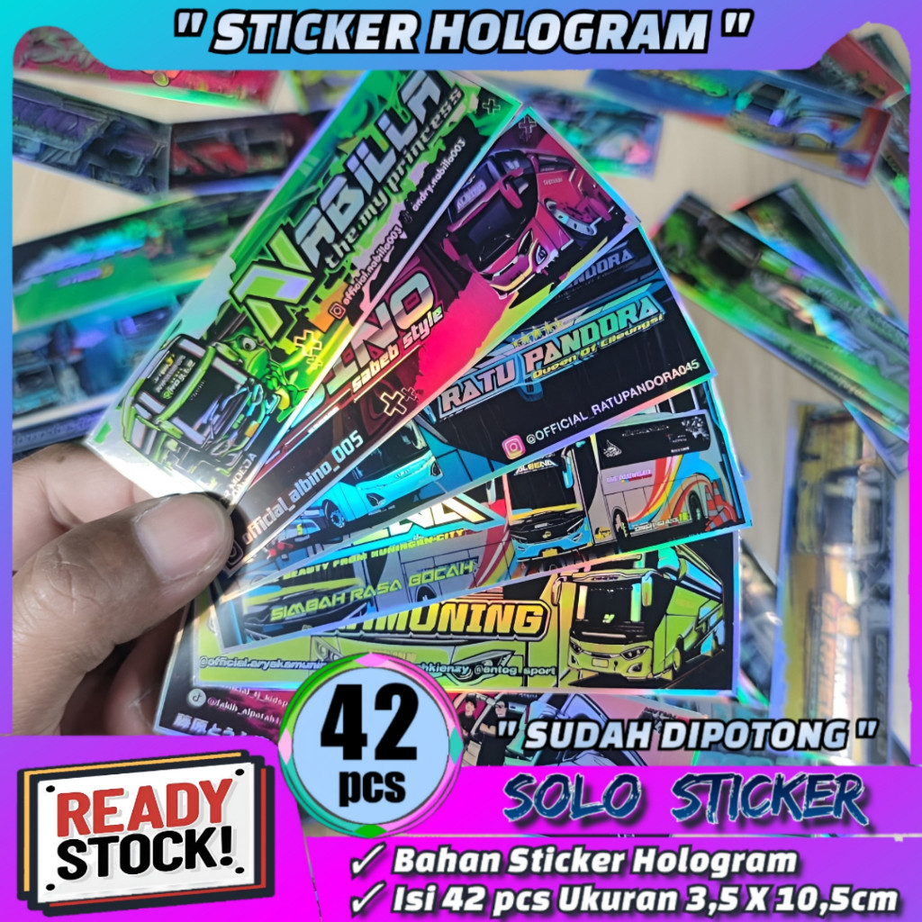 

SETIKER BUS HOLOGRAM PANJANG PAKET STICKER BIS SUDAH DIPOTONG TINGGAL TEMPEL