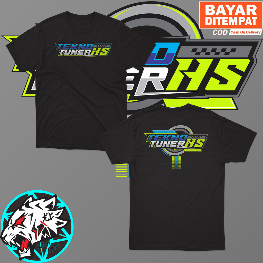 KAOS BAJU TEKNO TUNER HS  KAOS RACING COWOK CEWEK