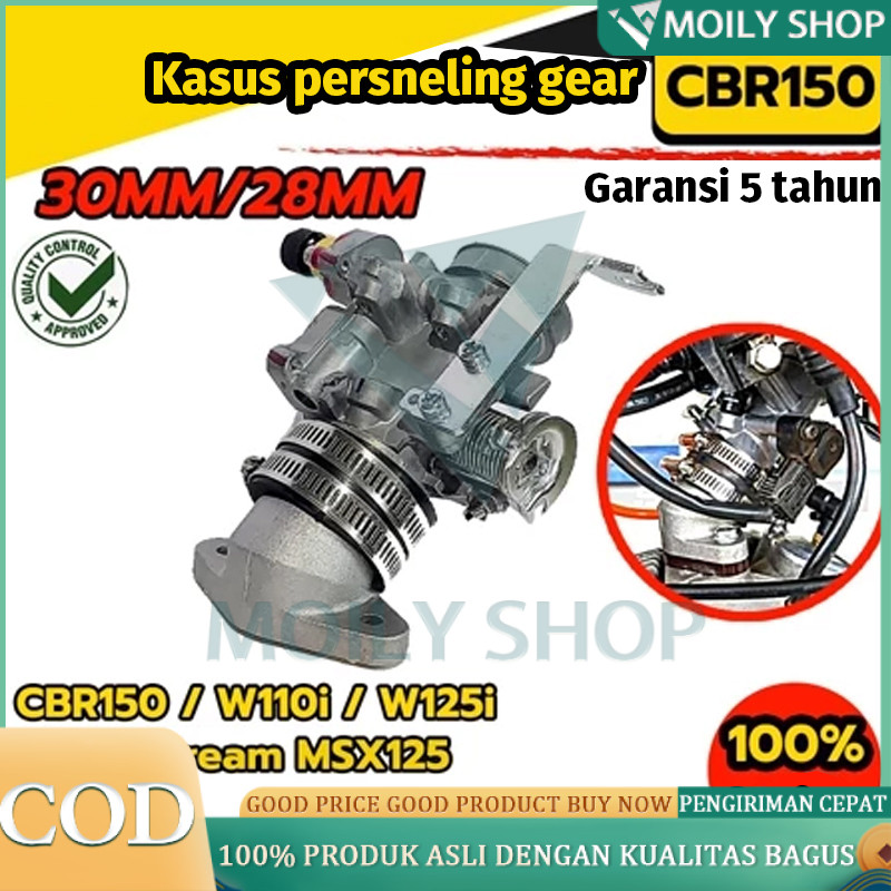 【COD】KARBURATOR TB CBR PNP WAVE 28MM 30MM 32MM SUPRA 125 FI INJEKSI KYZ KPH FULL SET INTAKE TPS COP 