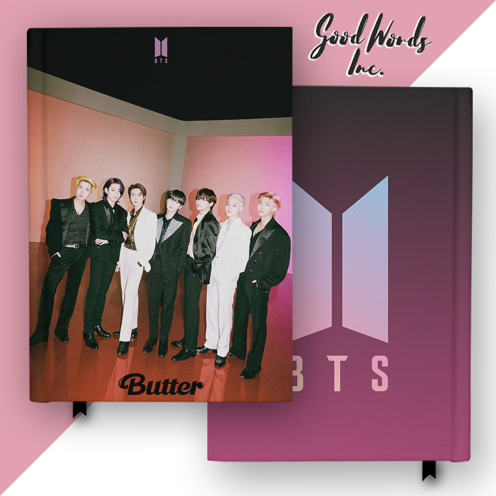 

Notebook Buku BTS 1 Hardcover Agenda Custom Nama Diary Jurnal Agenda A5 A6