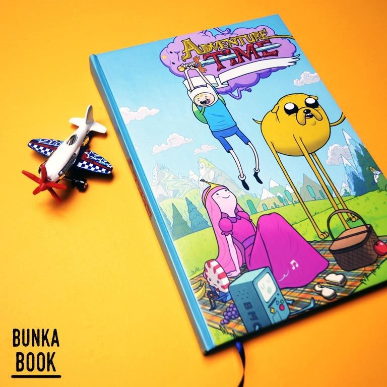 

Note Book Hardcover Adventure Time Ukuran A5 Jurnal Agenda Planner