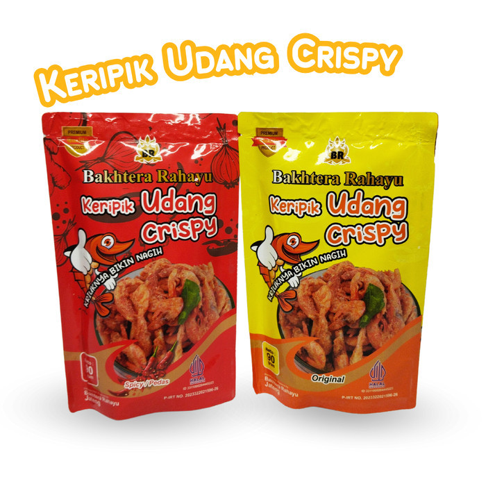 

Keripik Udang Crispy Renyah Gurih Bakhtera Rahayu Renyah Kangen