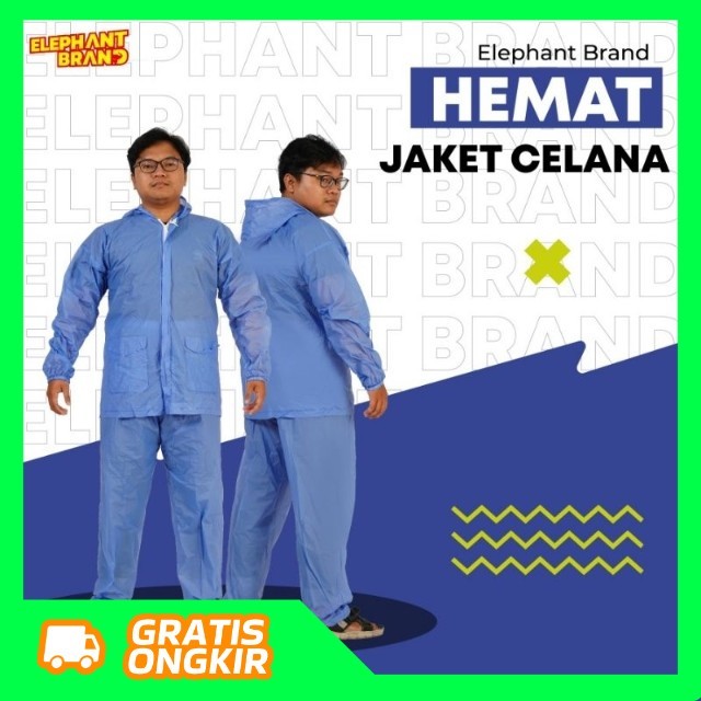 ELEPHANT BRAND JAS HUJAN JAKET CELANA HEMAT