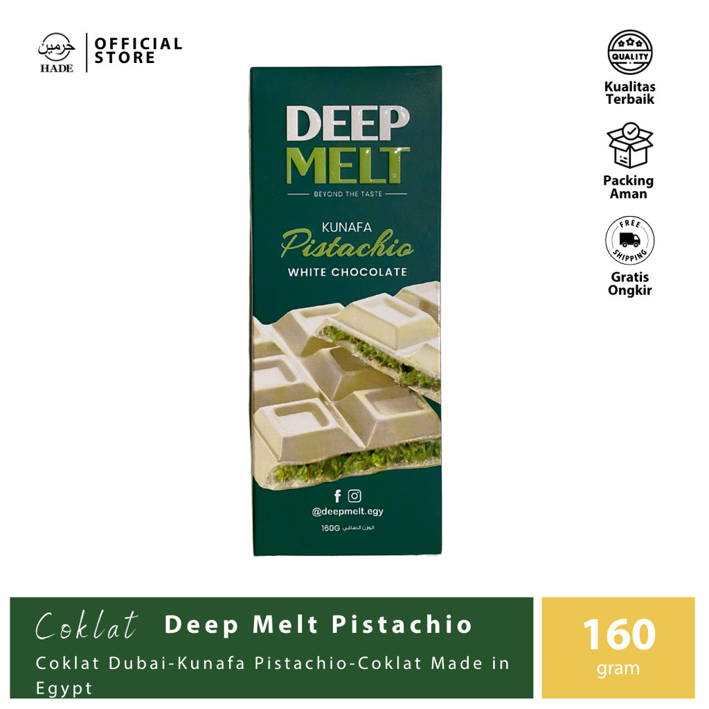 

Coklat Dubai - Deep Melt - Pistachio Kunafa