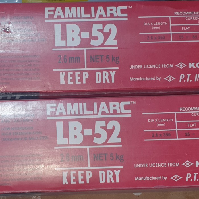 Kawat Las LB52  2,6MM  LB 52  2,6mm